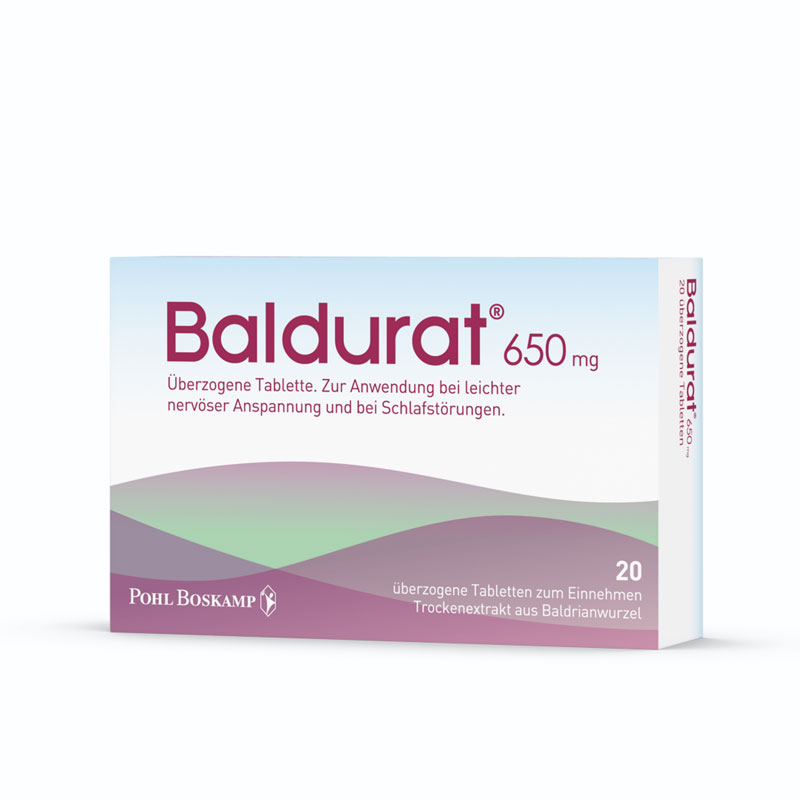 Baldurat bei Schlafstörungen 20er 20 St Filmtabletten