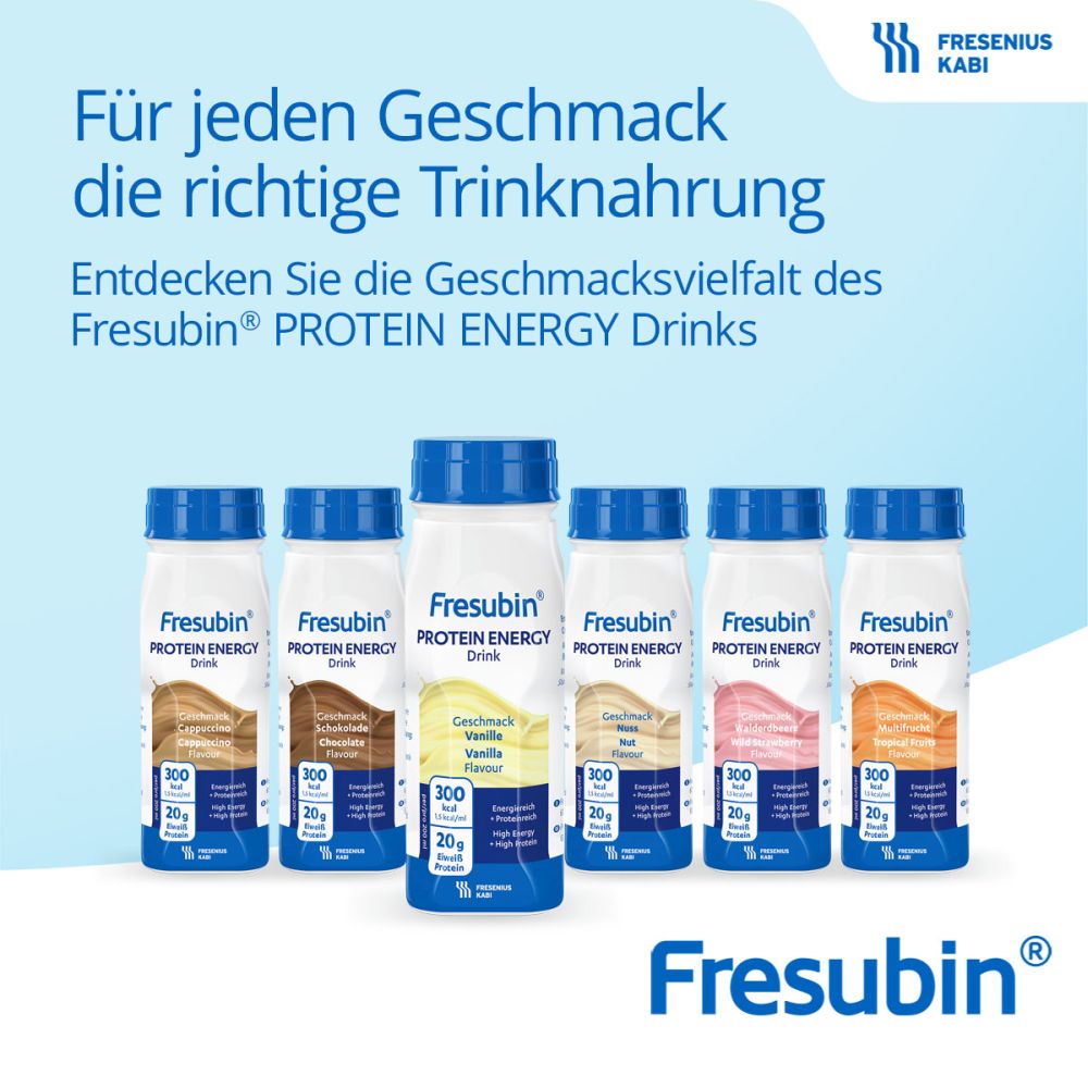 Fresubin Protein Energy DRINK Trinknahrung Multifrucht 6X4X200 ml Lösung