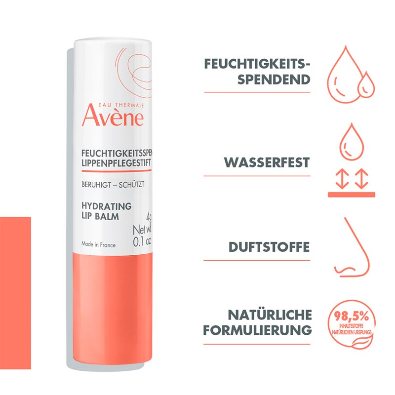 Avène Feuchtigkeitsspendender LIPPENPFLEGESTIFT  4 g Stifte