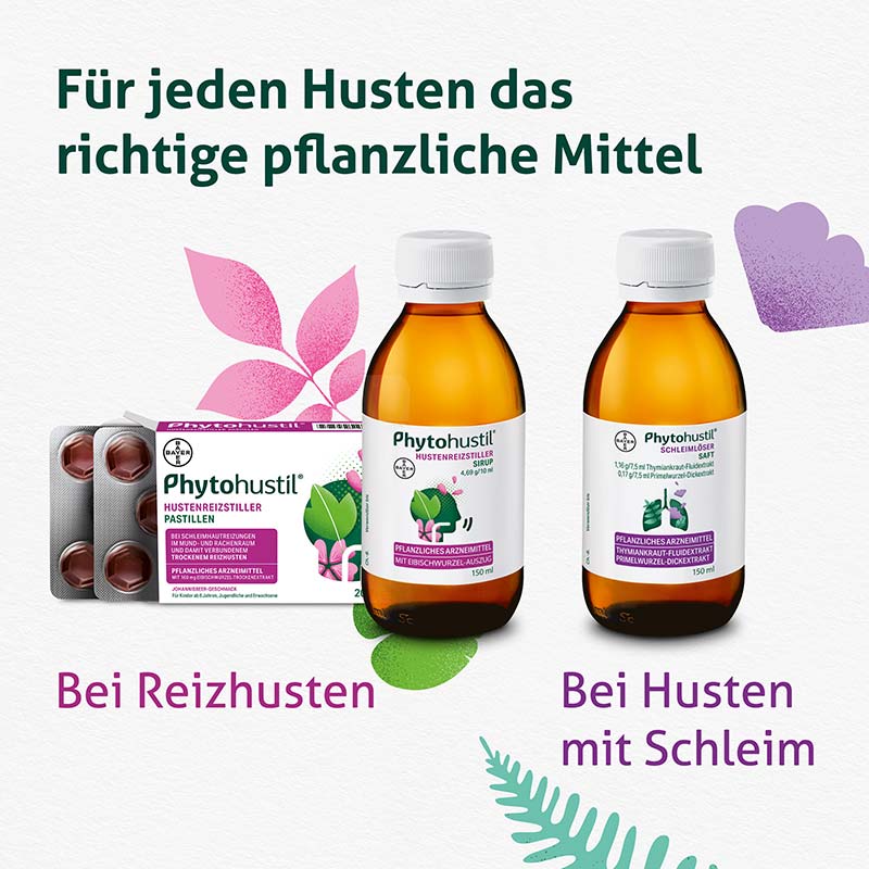 Phytohustil SCHLEIMLÖSER SAFT 150 ml Flüssigkeit zum Einnehmen