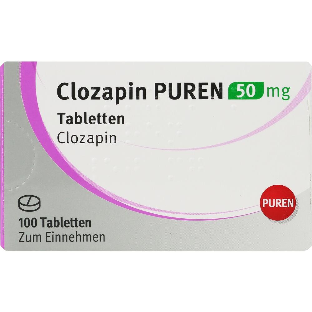 Clozapin PUREN 50 mg 100 St Tabletten