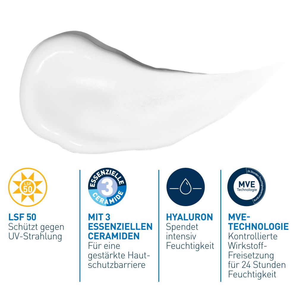 CeraVe Gesichtscreme Tag LSF 50 52 ml Creme