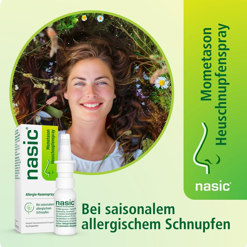 nasic Mometason Heuschnupfenspray 10 g Nasenspray