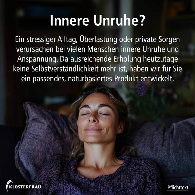 KLOSTERFRAU Seda-Plantina Innere Ruhe 30 St Überzogene Tabletten