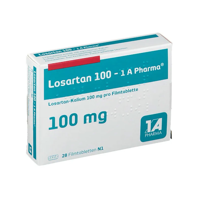 Losartan 100-1 A Pharma 28 St Filmtabletten