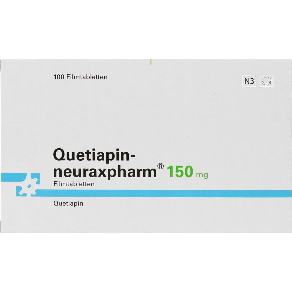 Quetiapin-neuraxpharm 150mg 100 St Filmtabletten