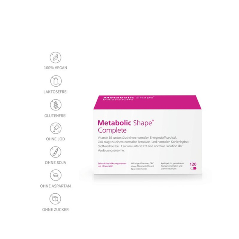 Metabolic Shape Complete Mikroorganismen Kapseln 120 St Kapseln