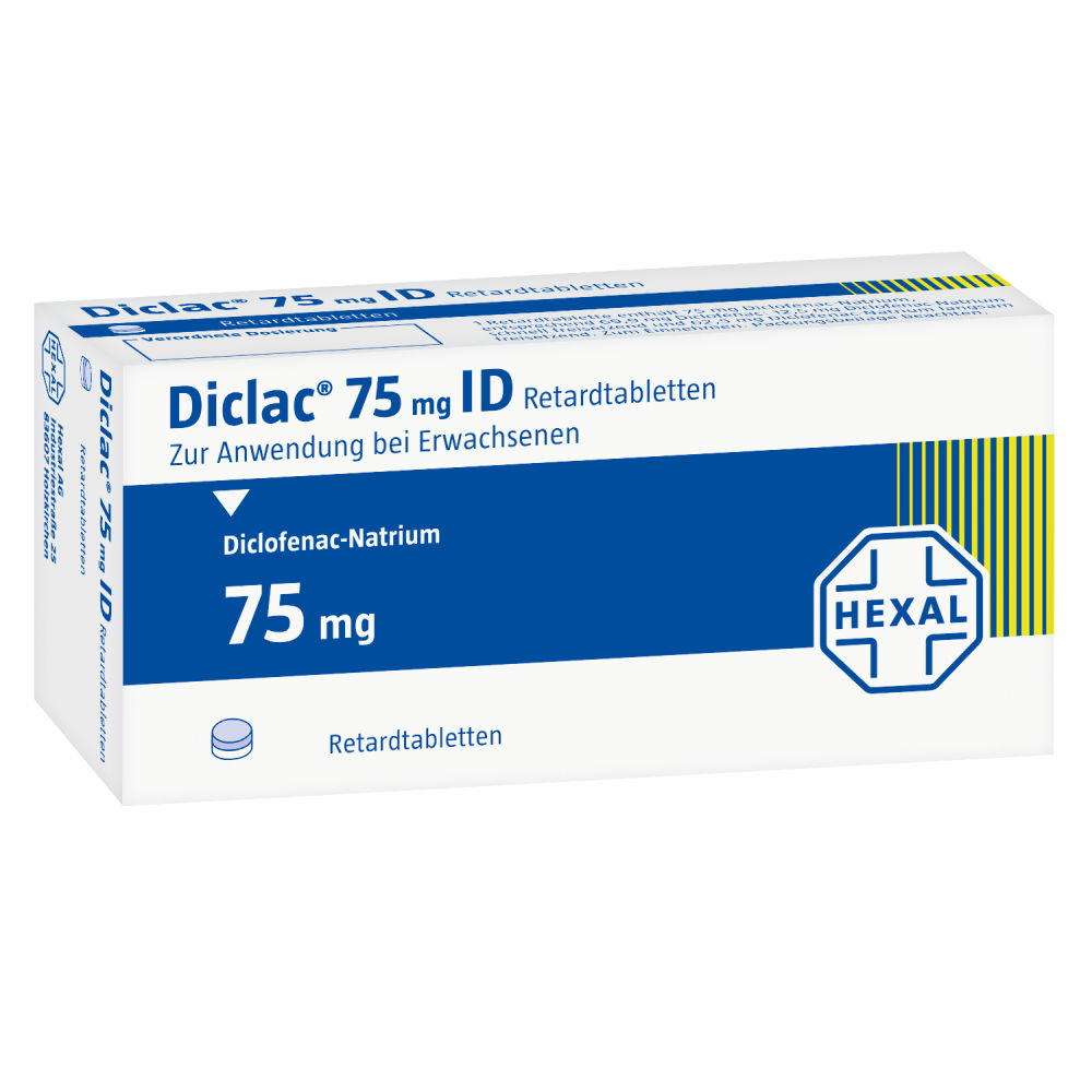 Diclac 75mg ID 30 St Retard-Tabletten