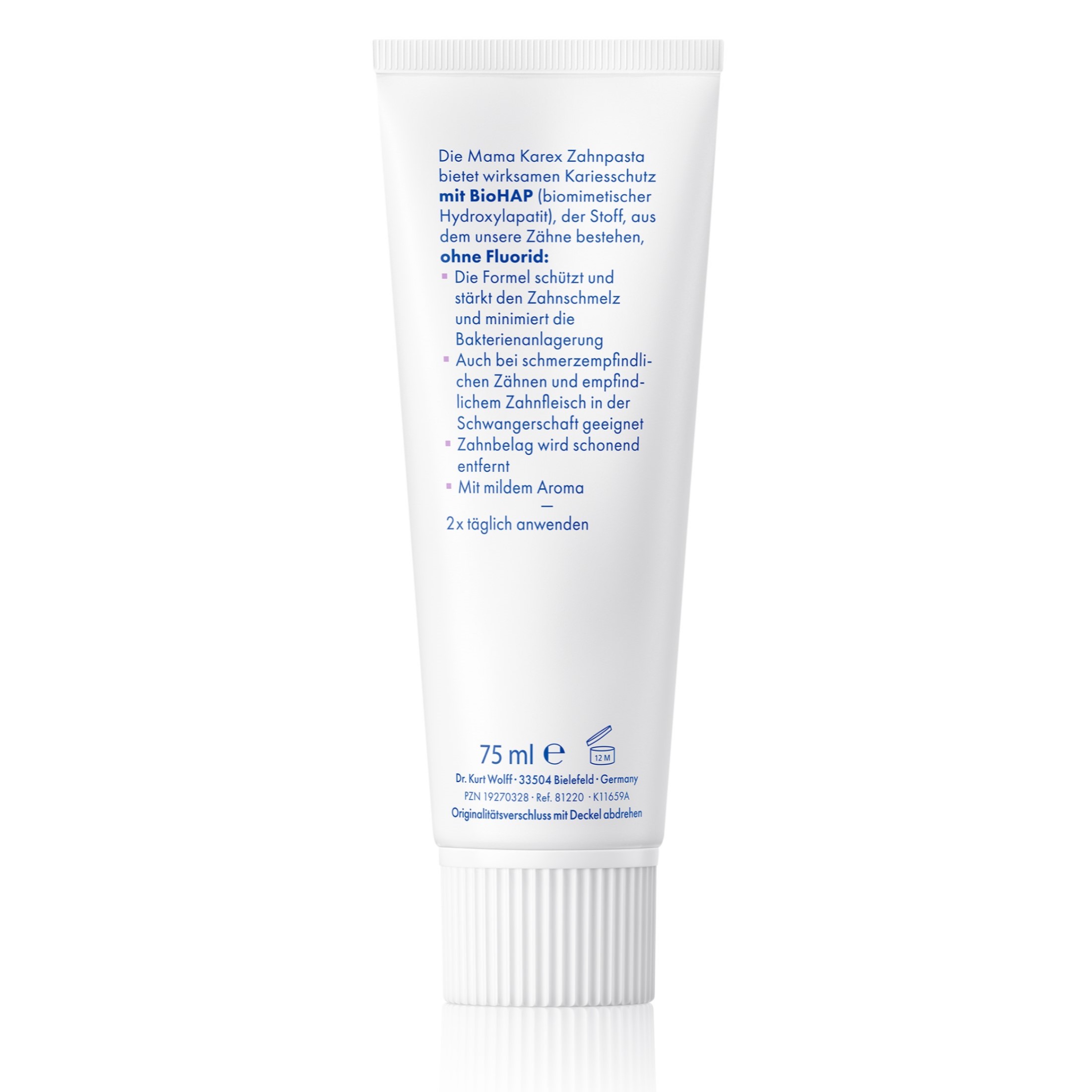 MAMA KAREX Zahnschutz 75 ml Zahnpasta