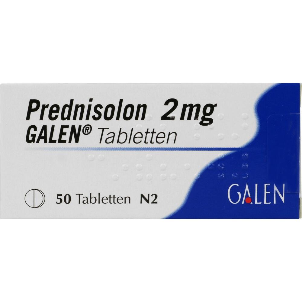 PREDNISOLON 2 mg GALEN Tabletten 50 St Tabletten