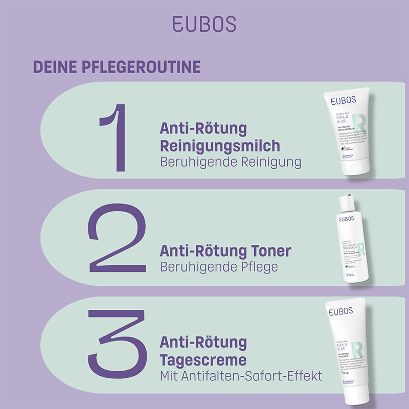 EUBOS KÜHL & KLAR ANTI-RÖTUNG TONER 200 ml Flüssigkeit