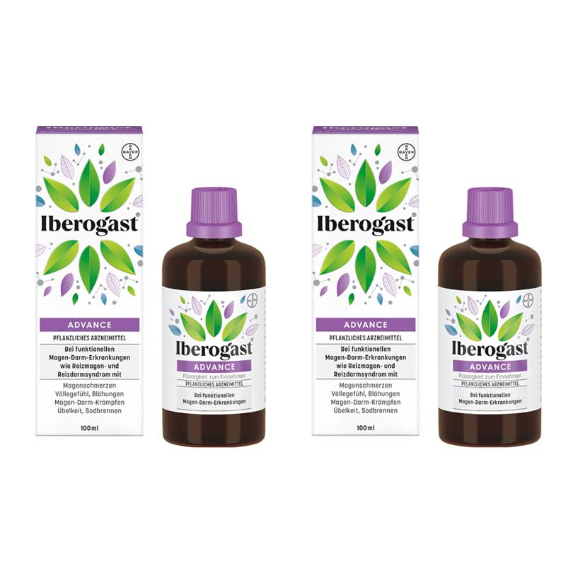 Iberogast Advance Doppelpackung 2X100 ml Flüssigkeit zum Einnehmen
