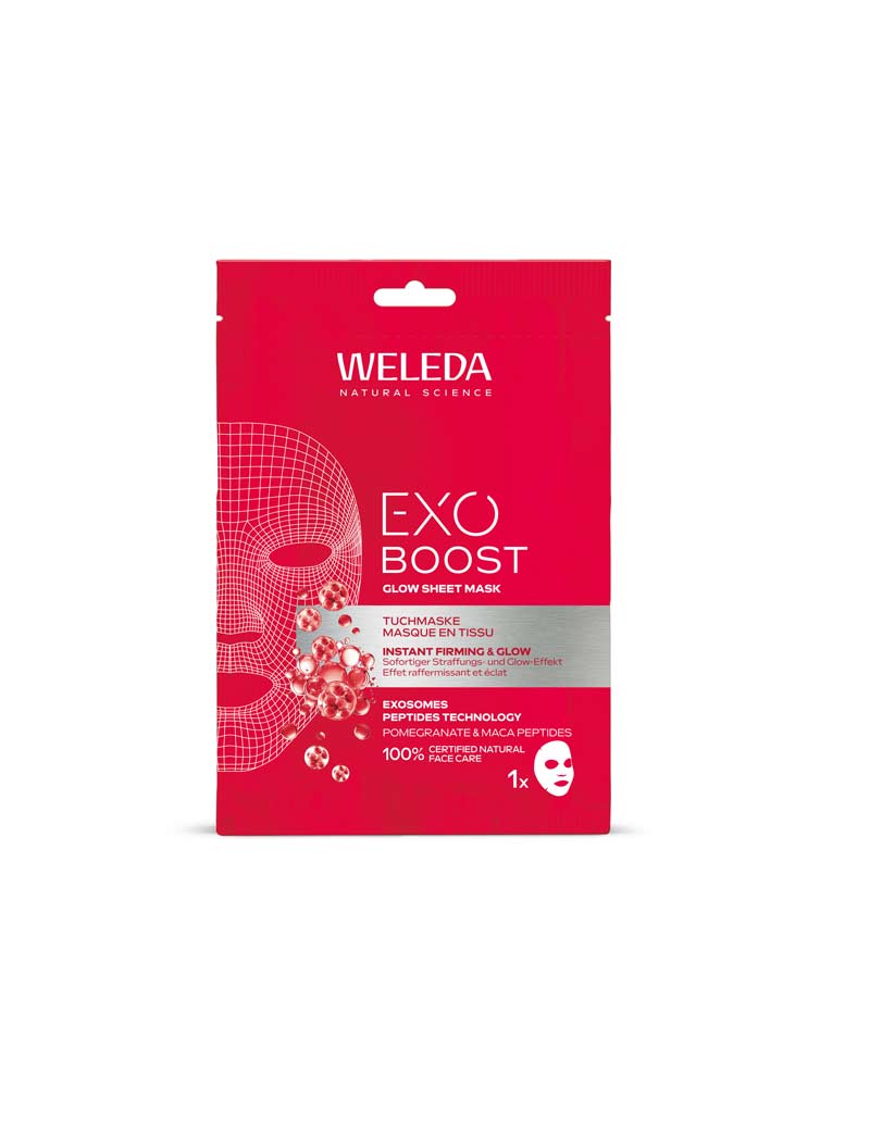 WELEDA EXO BOOST FIRM & LIFT SHEET MASK 20 ml Gesichtsmaske