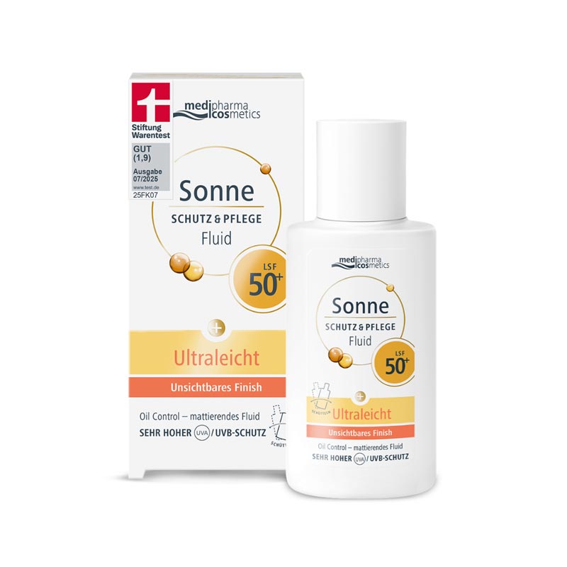 SONNE Schutz & Pflege Fluid Ultraleicht LSF 50+ 50 ml Lotion