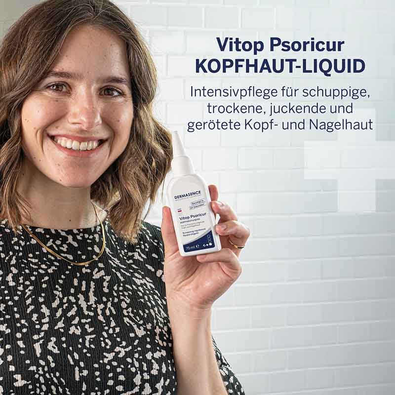 DERMASENCE Vitop Psoricur KOPFHAUT-LIQUID 75 ml Tonikum