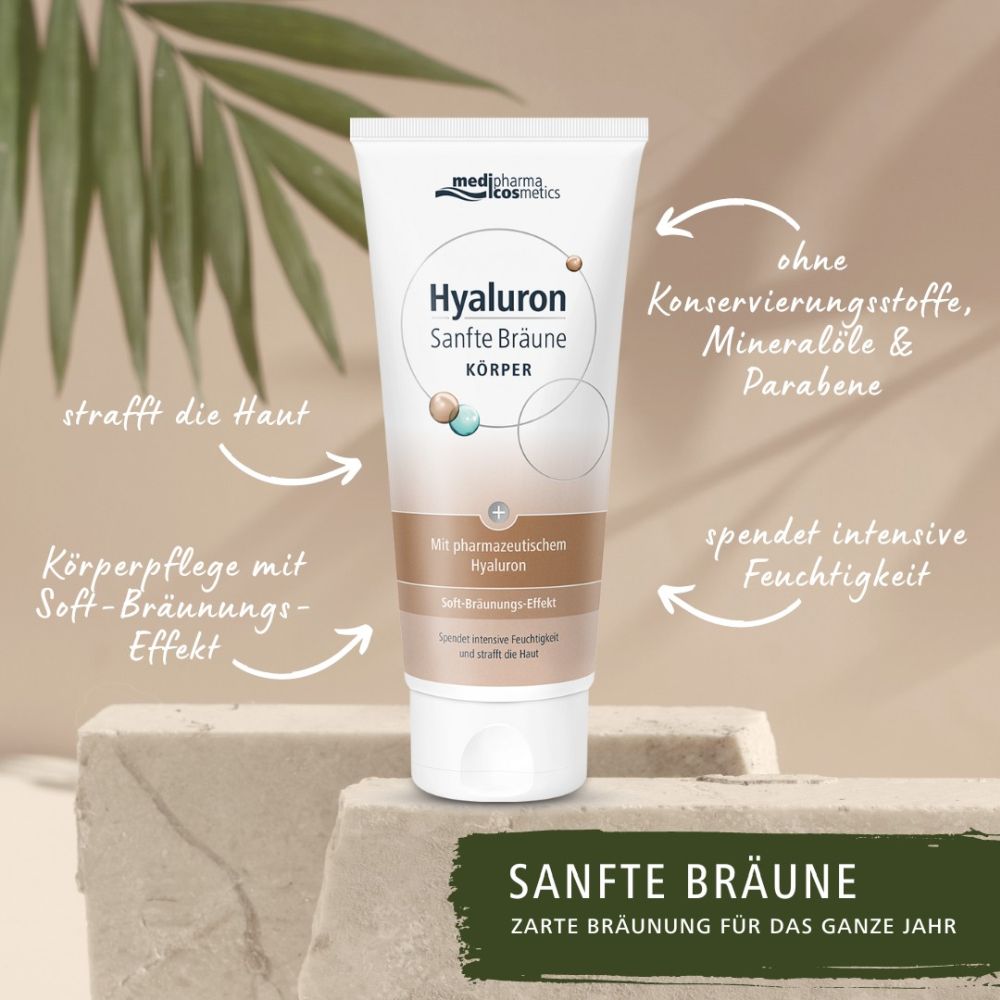 Hyaluron Sanfte Bräune KÖRPER 200 ml Creme