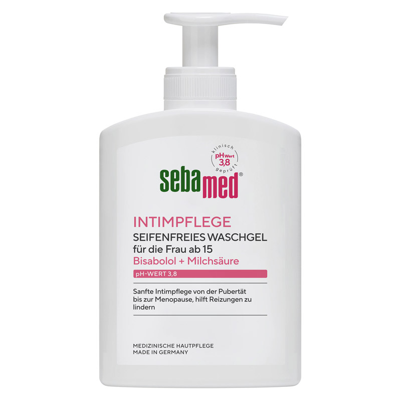sebamed INTIM-WASCHGEL pH 3,8 für die junge Frau 200 ml Flüssigseife