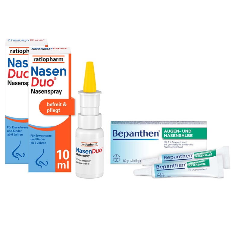 Schnupfen Familien Set  1 Sparset