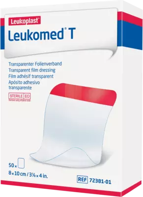 LEUKOMED T sterile Pflaster 10x12,5 cm 5 St Pflaster