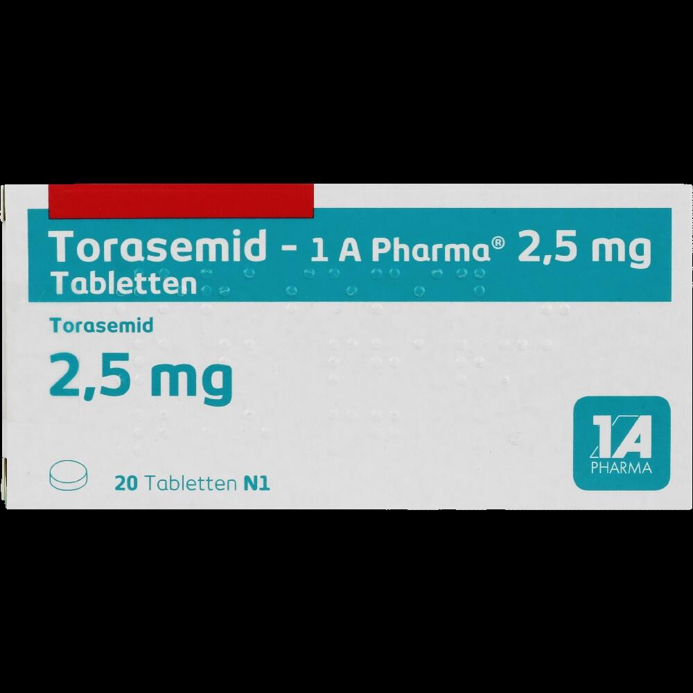Torasemid-1 A Pharma 2,5mg 20 St Tabletten