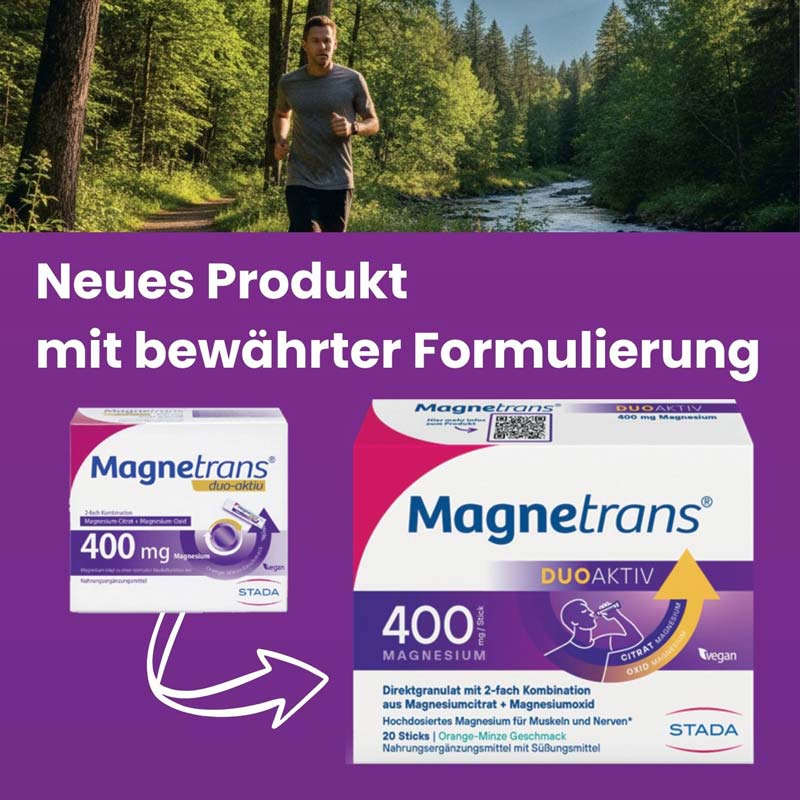 Magnetrans duo-aktiv 400 mg  50 St Granulat