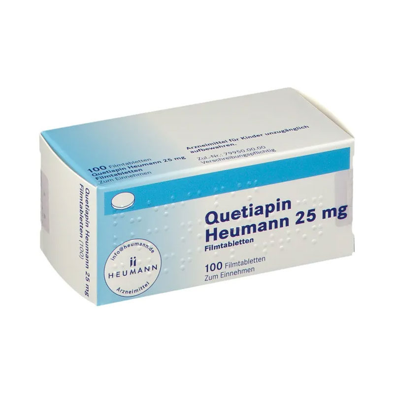Quetiapin Heumann 25mg 100 St Filmtabletten