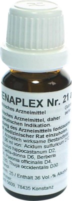 REGENAPLEX Nr.21 a Tropfen 15 ml Tropfen zum Einnehmen