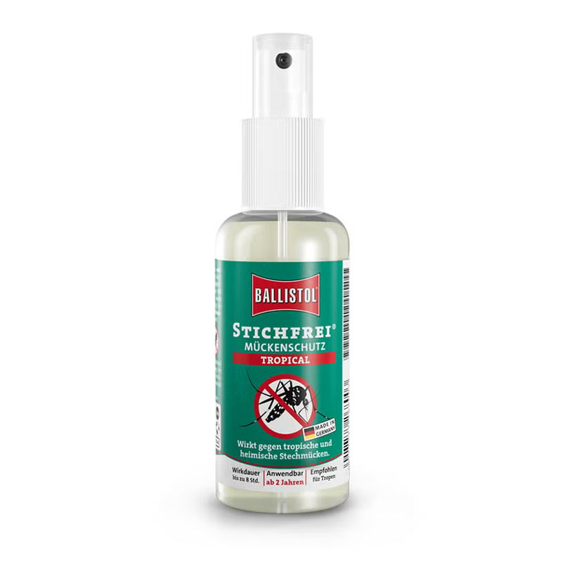 BALLISTOL STICHFREI MÜCKENSCHUTZ TROPICAL 100 ml Spray
