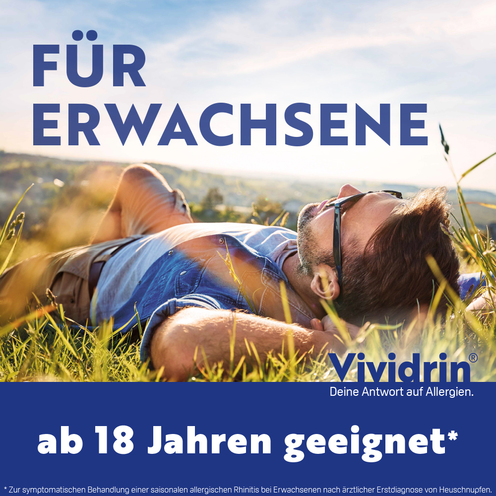 Vividrin Mometason Heuschnupfennasenspray bei starken allergischen Beschwerden 18 g Nasenspray