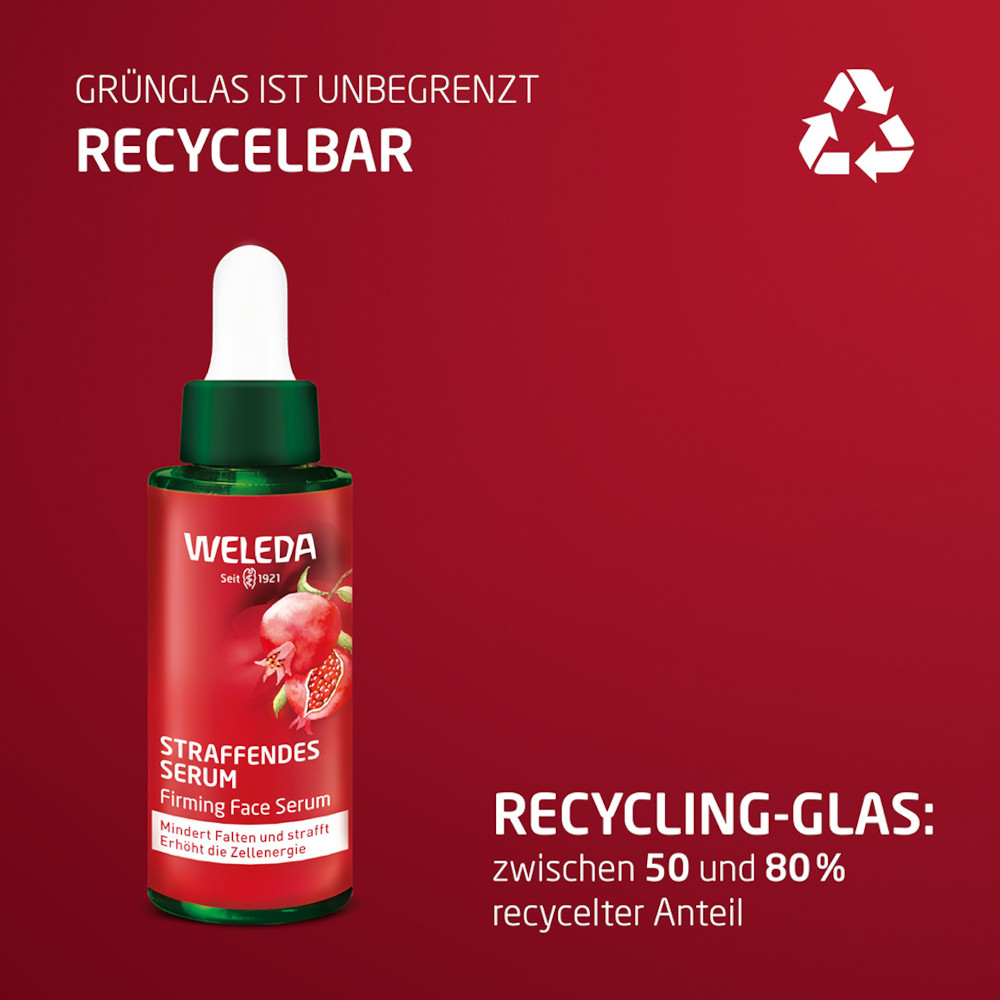 Weleda Straffendes Gesichtsserum Granatapfel & Maca-Peptide 30 ml
