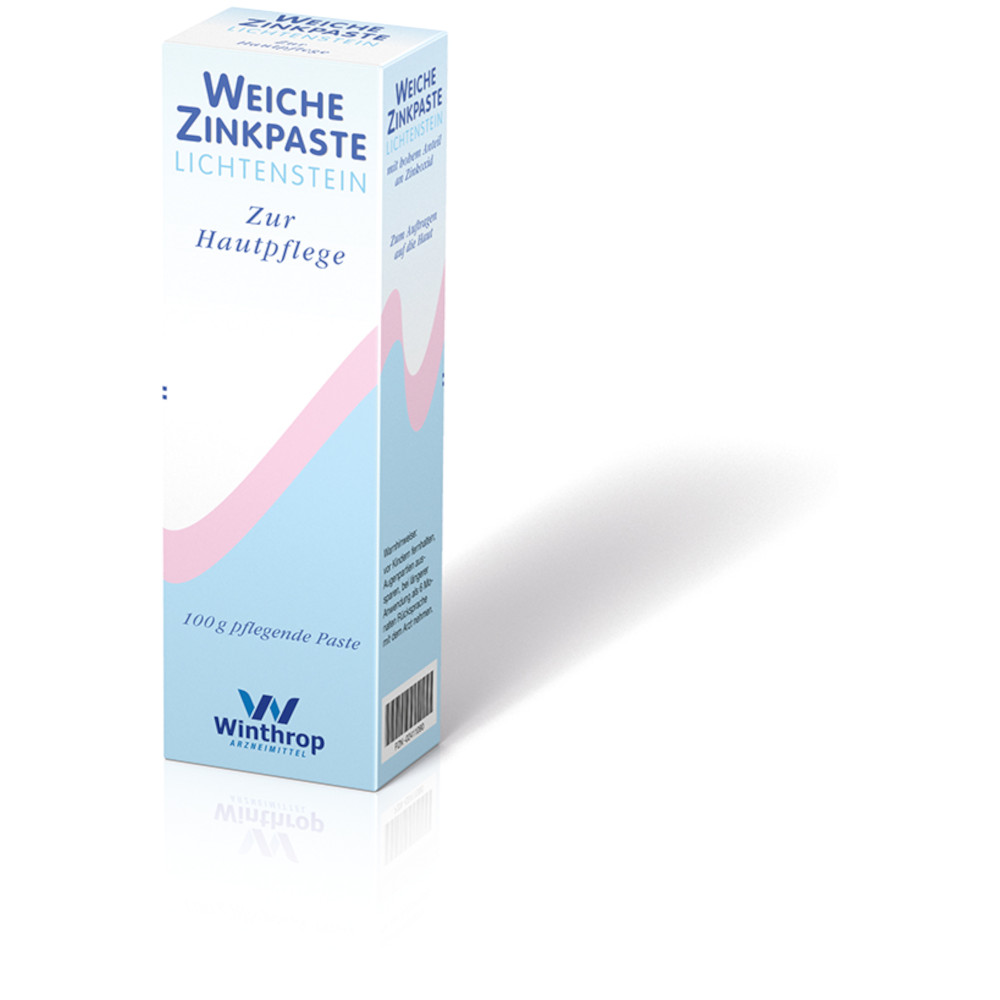 ZINKPASTE weich Lichtenstein 100 g Paste
