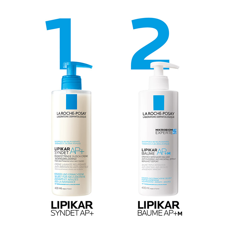 LA ROCHE-POSAY Lipikar Syndet AP+ Reinigungs-Cremegel 400 ml Gel