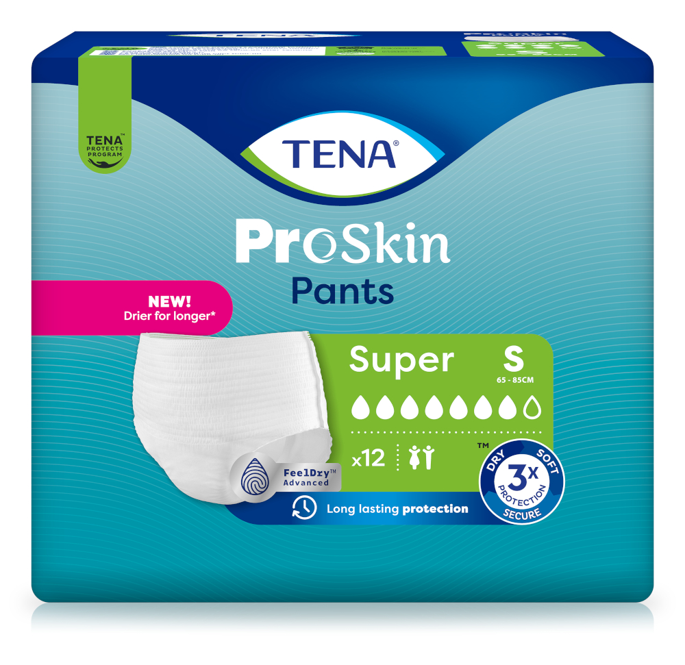 TENA PROskin Pants SUPER S 12 St