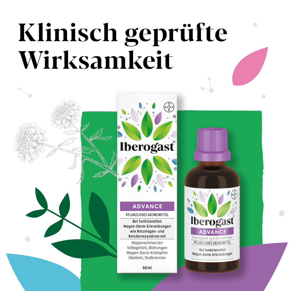 Iberogast ADVANCE 50 ml Flüssigkeit zum Einnehmen