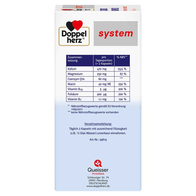 Doppelherz system CARDIO KOMPLEX 120 St Kapseln