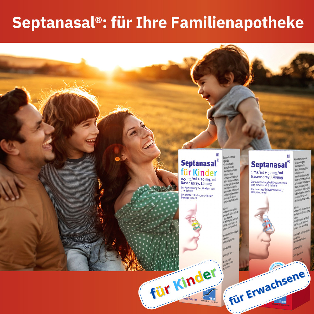 SEPTANASAL 1 mg/ml + 50 mg/ml Nasenspray 10 ml Nasenspray
