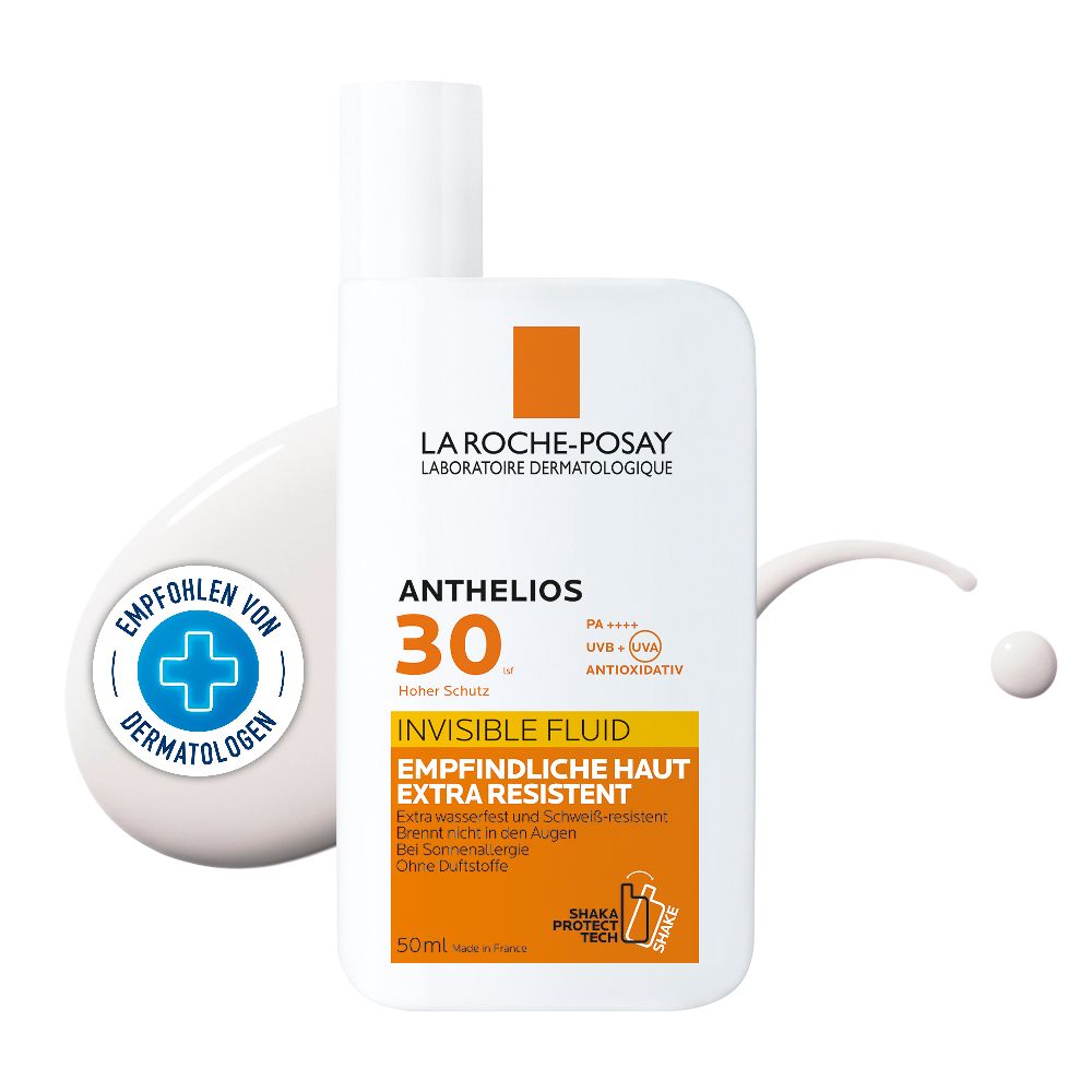 LA ROCHE-POSAY Anthelios Shaka Fluid LSF 30 für empfindliche Haut  50 ml Flüssigkeit