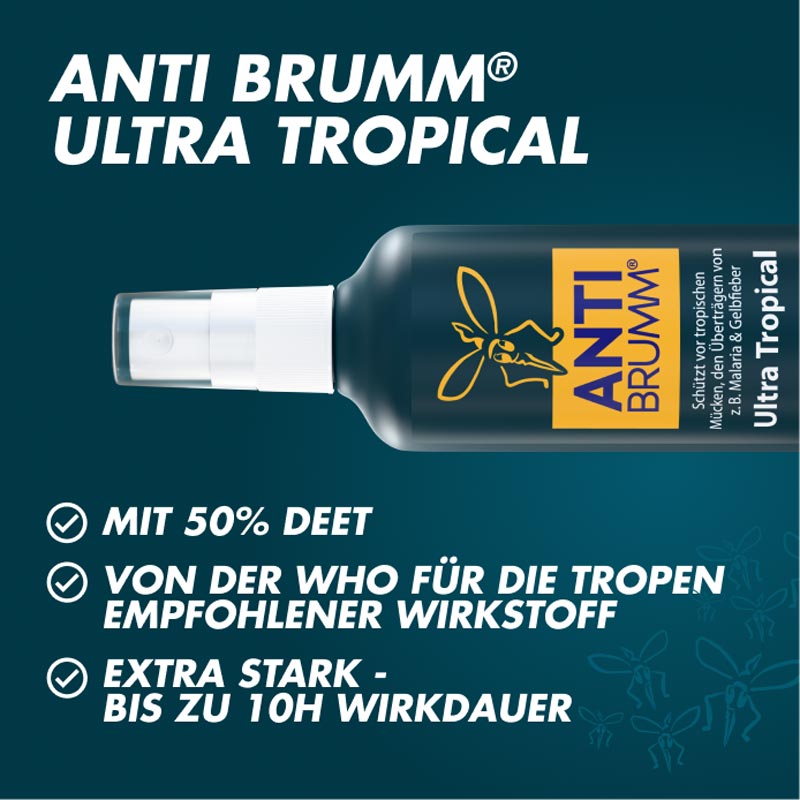 ANTI BRUMM ULTRA TROPICAL Insektenschutz 75 ml Spray