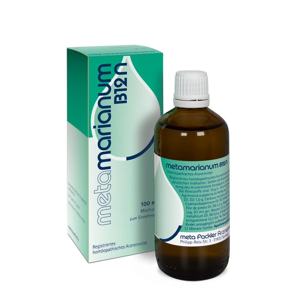 METAMARIANUM B 12 N Tropfen zum Einnehmen 100 ml Mischung