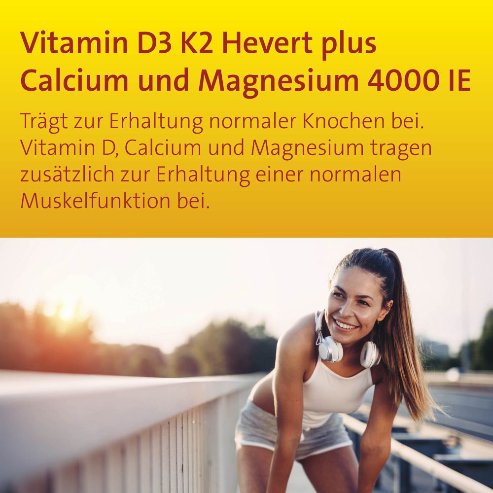 VITAMIN D3K2 HEVERT 4000IE 120 St Kapseln