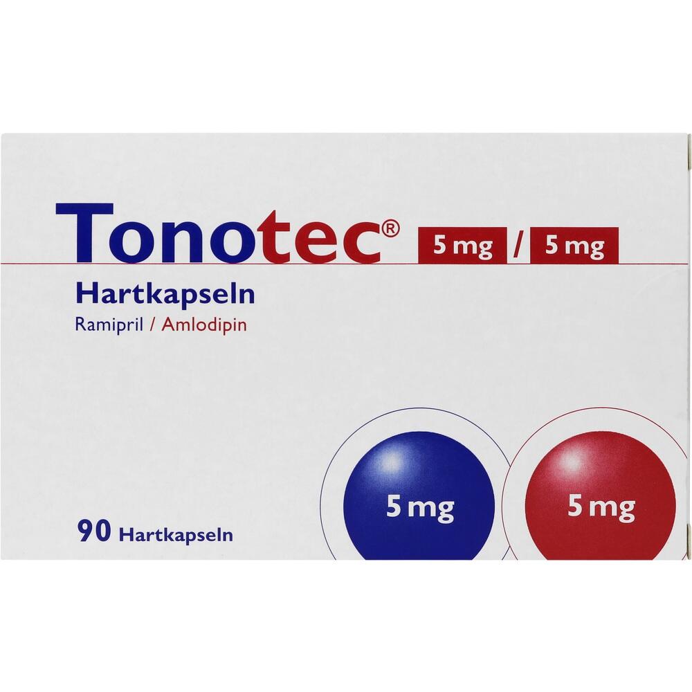 TONOTEC 5 mg/5 mg Hartkapseln 90 St Hartkapseln