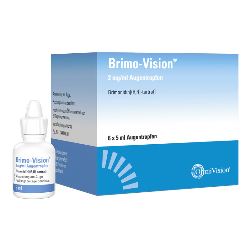 Brimo-Vision 2mg/ml 6X5 ml Augentropfen