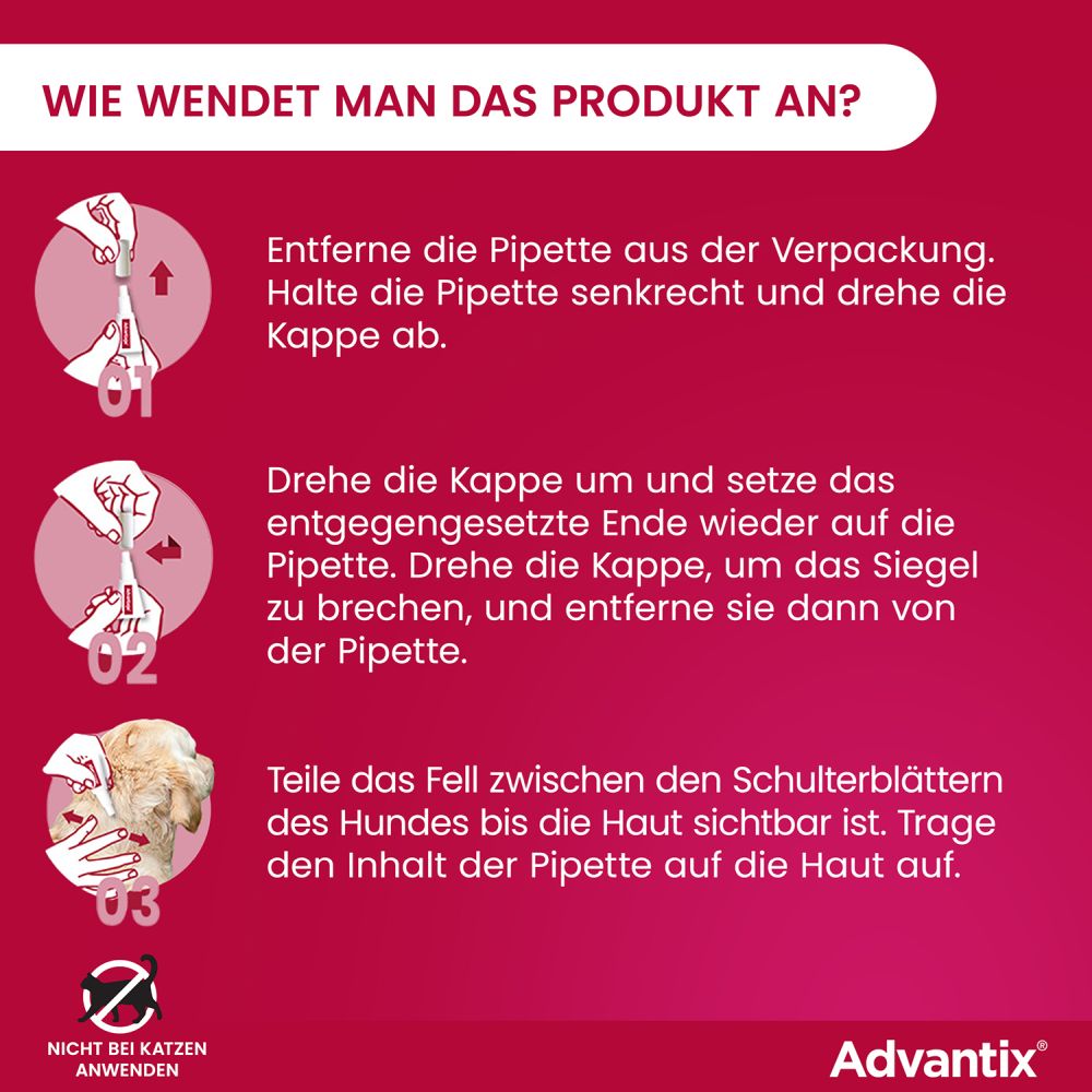 ADVANTIX SPOT-ON HUND 40-60KG 4X6.0 ml Lösung