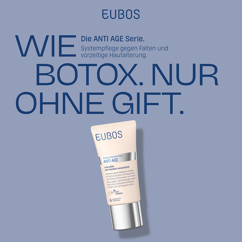EUBOS HYALURON Anti Pigment Handcreme LSF 15 50 ml Creme