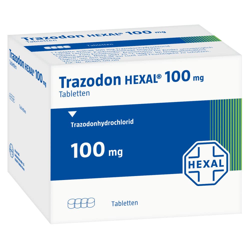 Trazodon HEXAL 100mg 100 St Tabletten