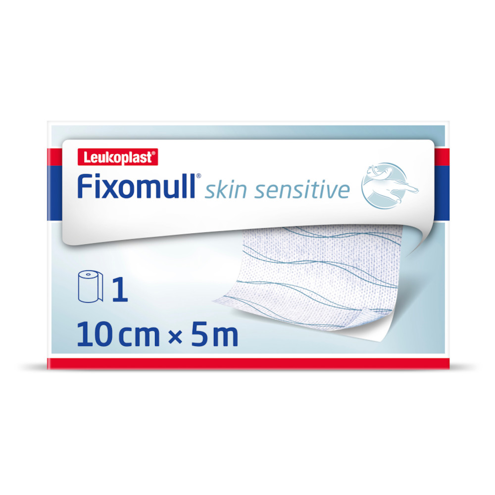 Fixomull skin sensitive 10 cm x 5 m 1 St Pflaster