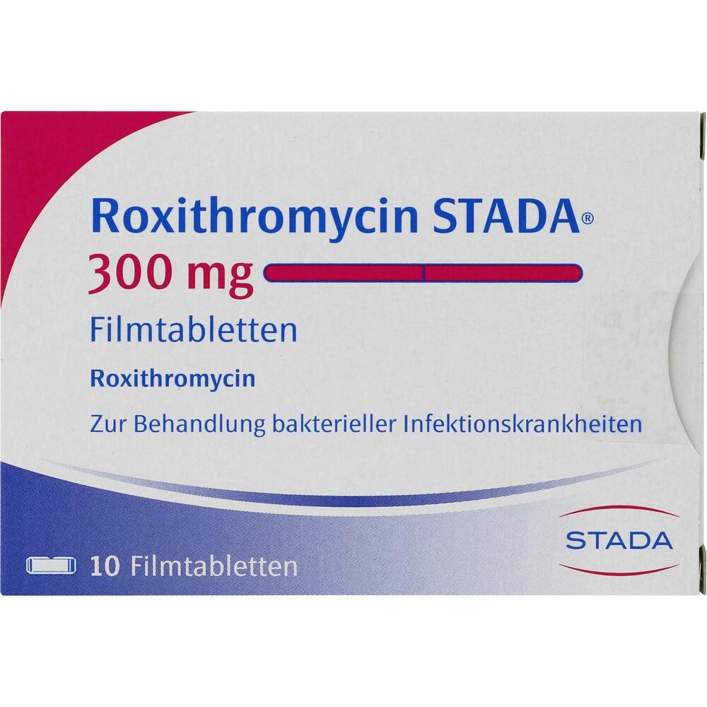 Roxithromycin STADA 300mg 10 St Filmtabletten