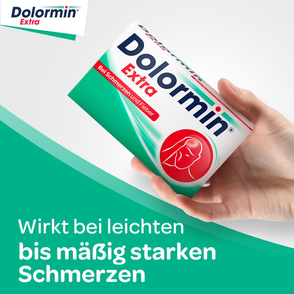Dolormin Extra Ibu-Lysin Tabletten bei Schmerzen und Fieber