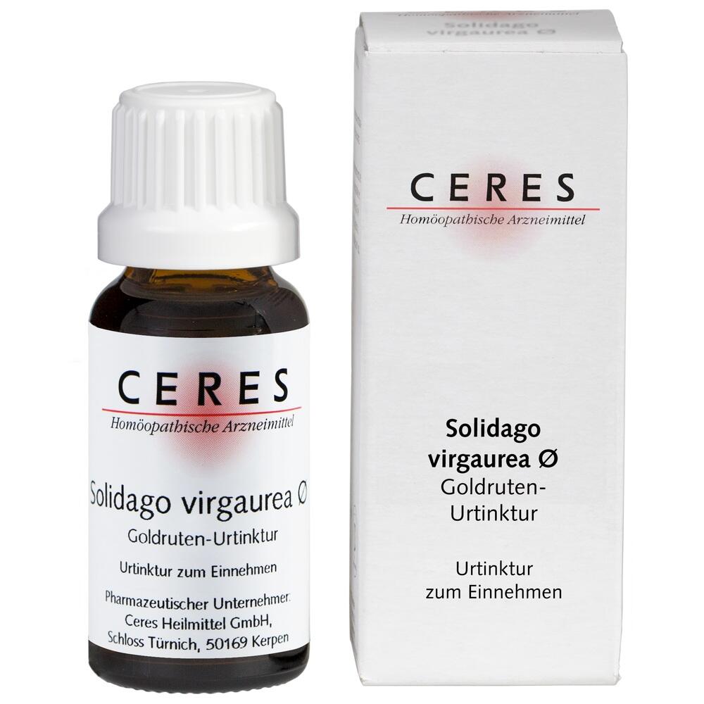 Ceres Solidago Virgaurea Urtinktur  20 ml Tropfen zum Einnehmen