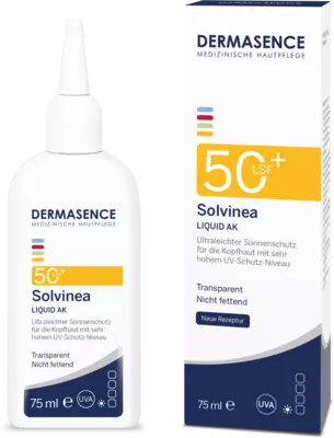 DERMASENCE Solvinea LIQUID AK 50+ 75 ml Tonikum
